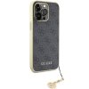 Guess GUHCP15XGF4GGR iPhone 15 Pro Max 6.7 szary/grey hardcase 4G Charms Collection
